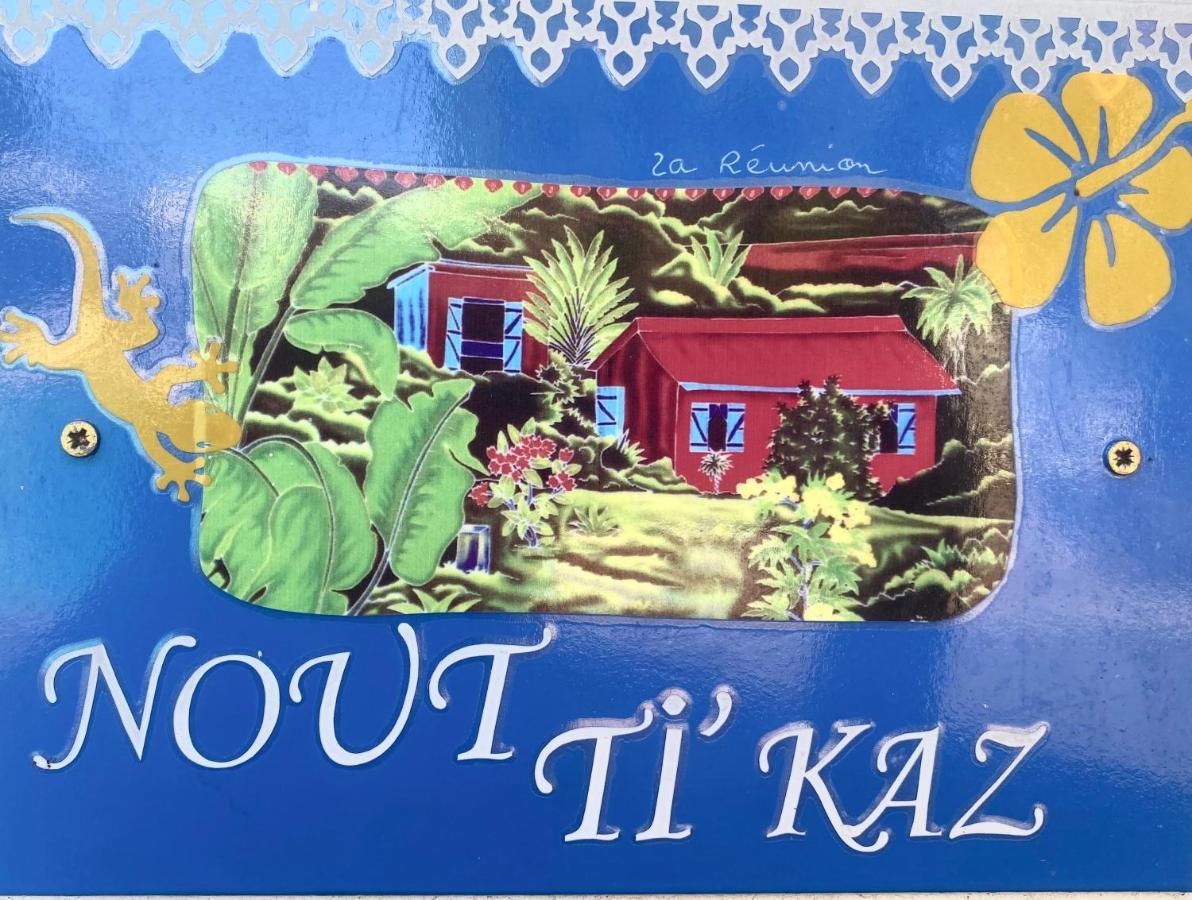 Ferienwohnung Nout Ti Kaz Le Bains Étang-Salé les Bains Exterior foto